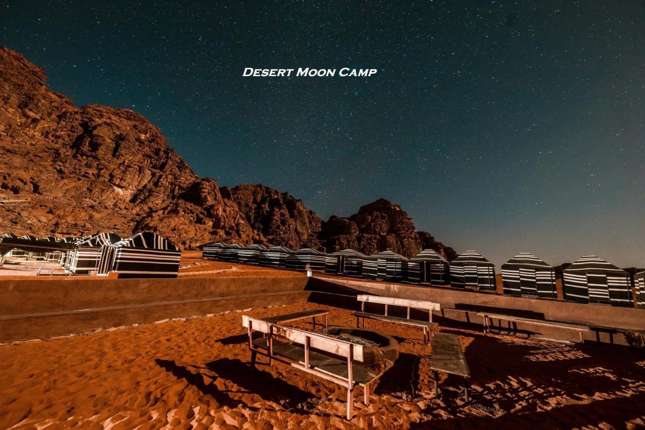 Desert Moon Camp Wadi Rum Bagian luar foto